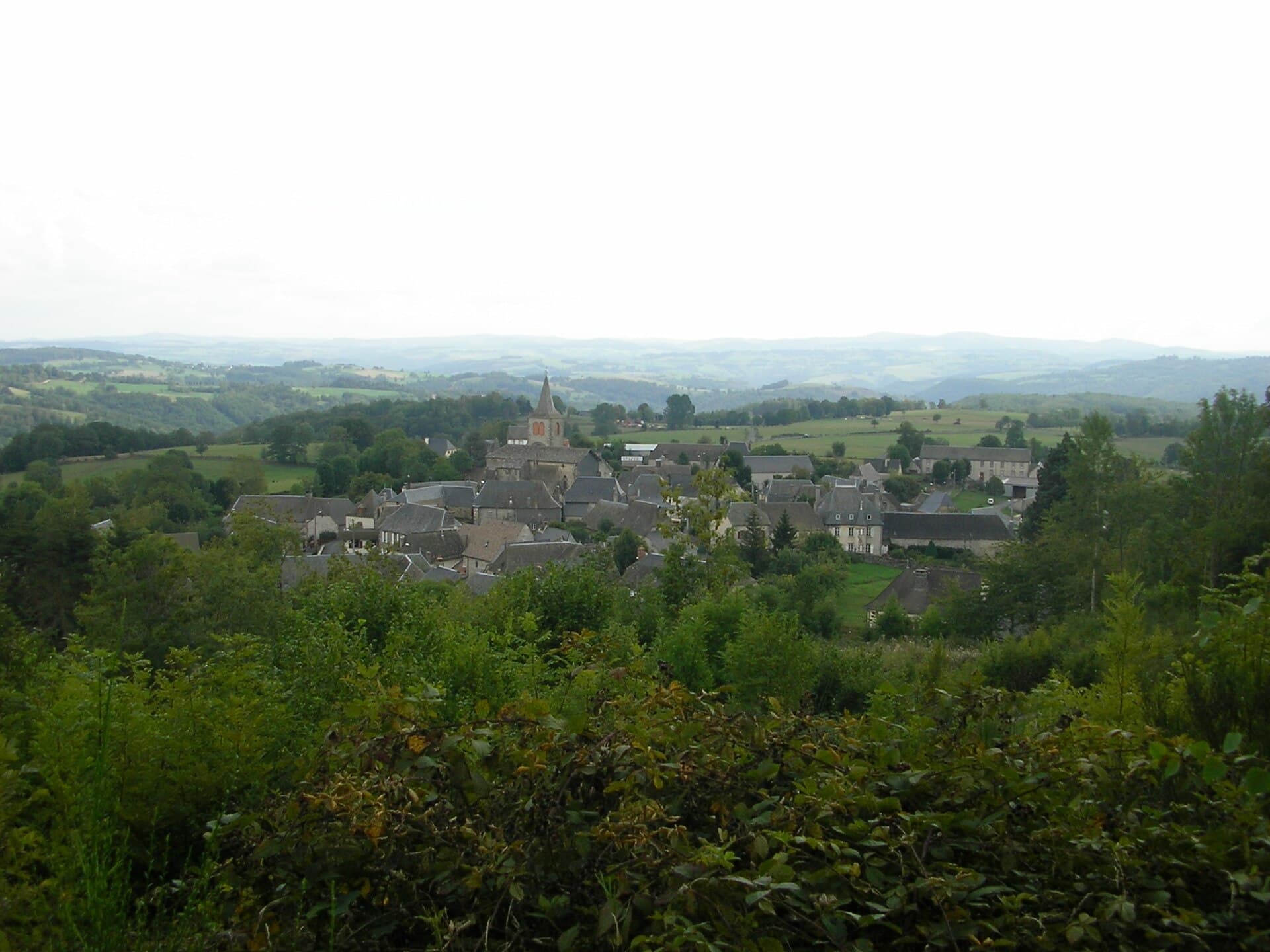 Vue de Neuvéglise-sur-Truyère