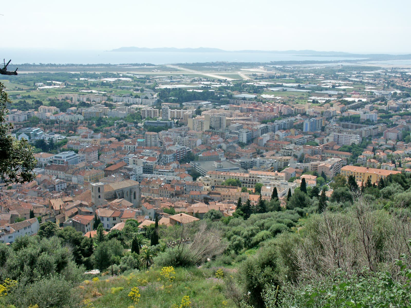 Vue de Hyères