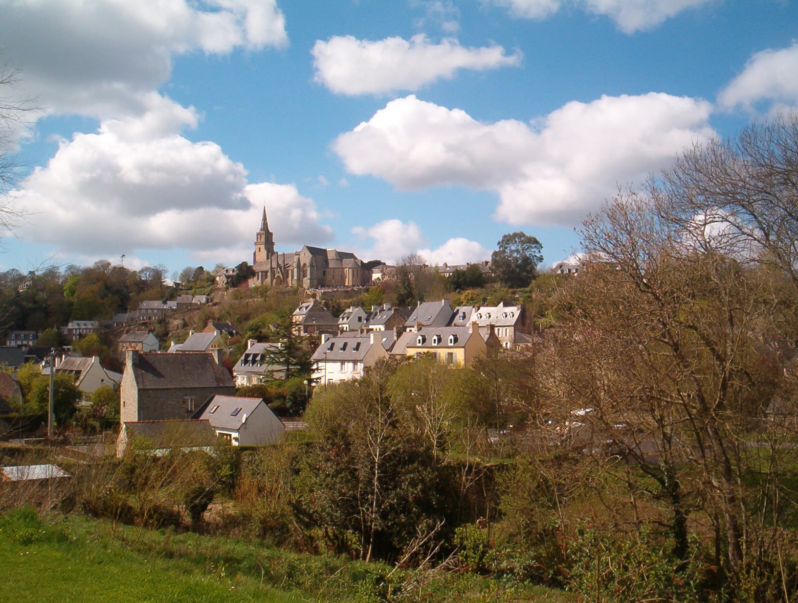 Vue de Lannion