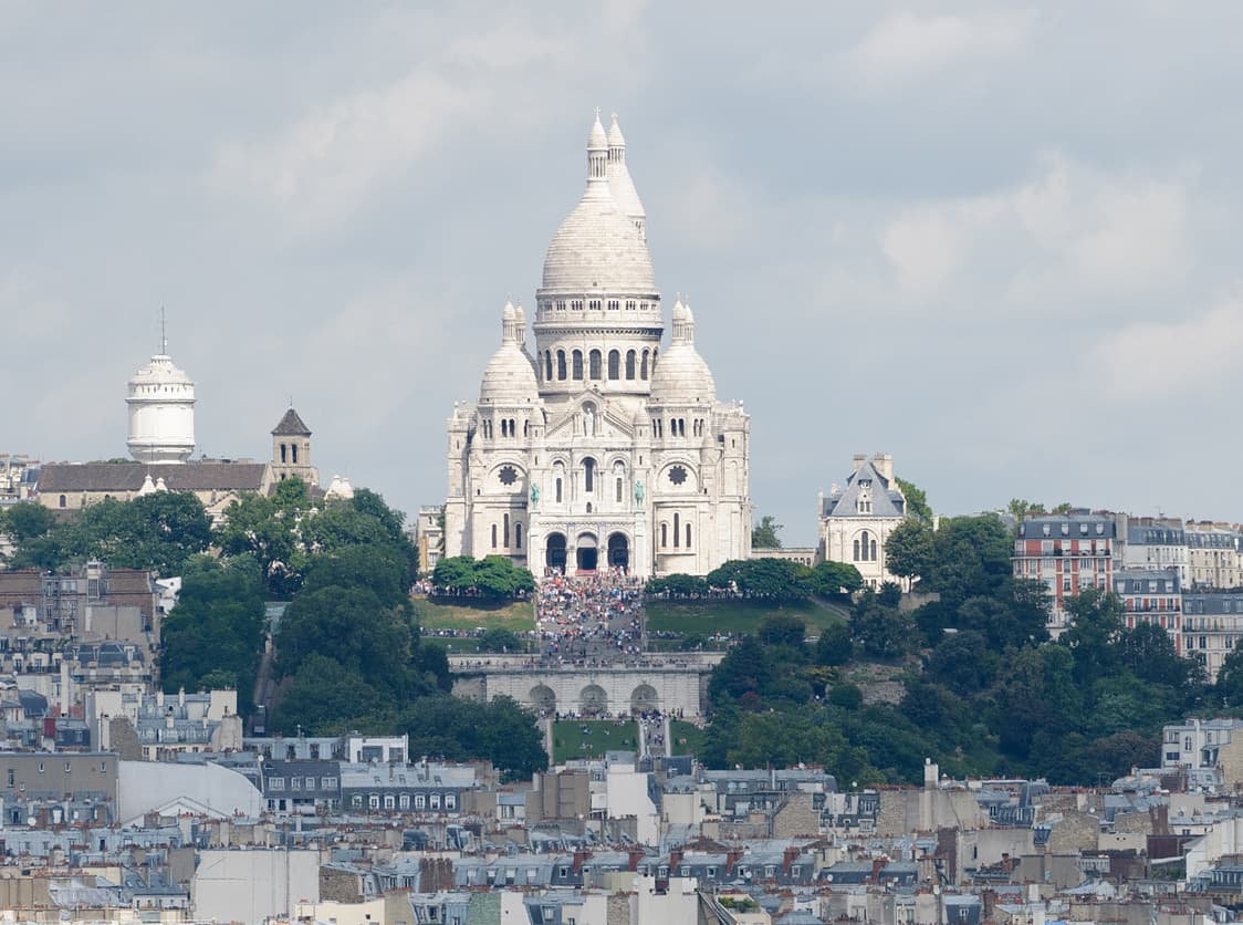 Vue de Paris 18e
